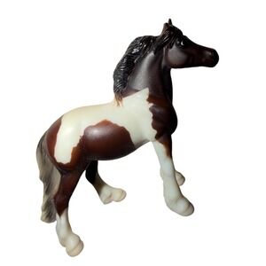Breyer Stablemates Horse Figurine Brown White Excellent Pinto Paint Miniature